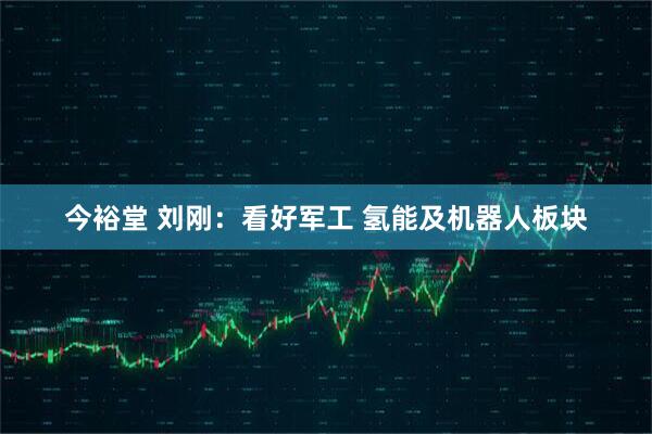 今裕堂 刘刚:看好军工 氢能及机器人板块